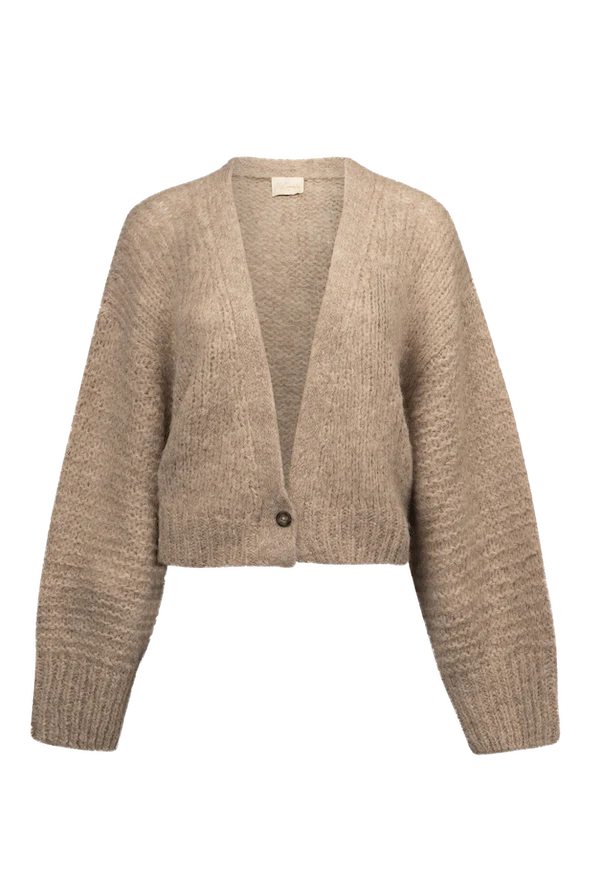 Mes Demoiselles Ayumi Knitted Cardigan - Beige