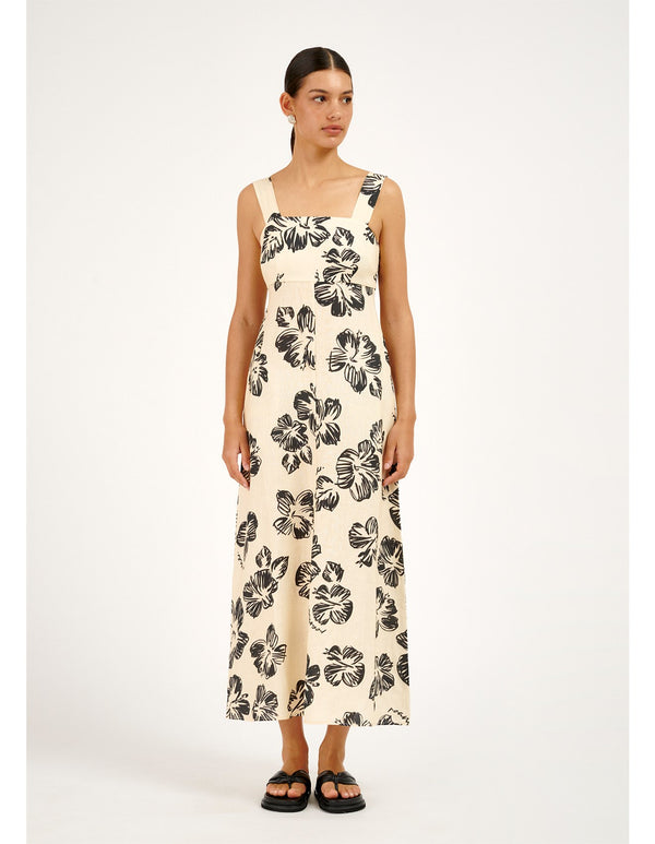 Roame. Kaia Dress - Hibiscus Print