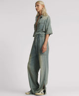 One Teaspoon Veronica Denim Jumpsuit - Blue Sand