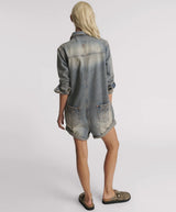 One Teaspoon Prophecy Denim Jumpsuit - Island Blue