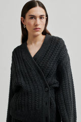 Second Female Casabel Cable Knit Cardigan