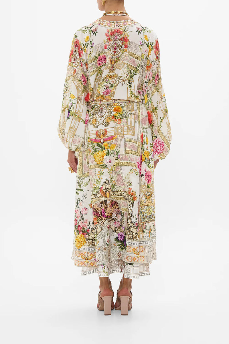 Camilla Egyptian Rose Blouson Sleeve Layer