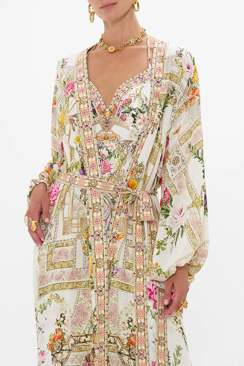 Camilla Egyptian Rose Blouson Sleeve Layer