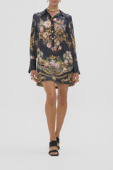 Camilla Dynasty Daze Mini Shirt Dress