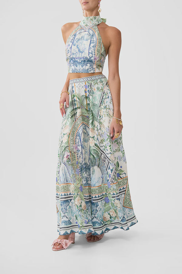 Camilla Jardim Party Maxi Circle Skirt