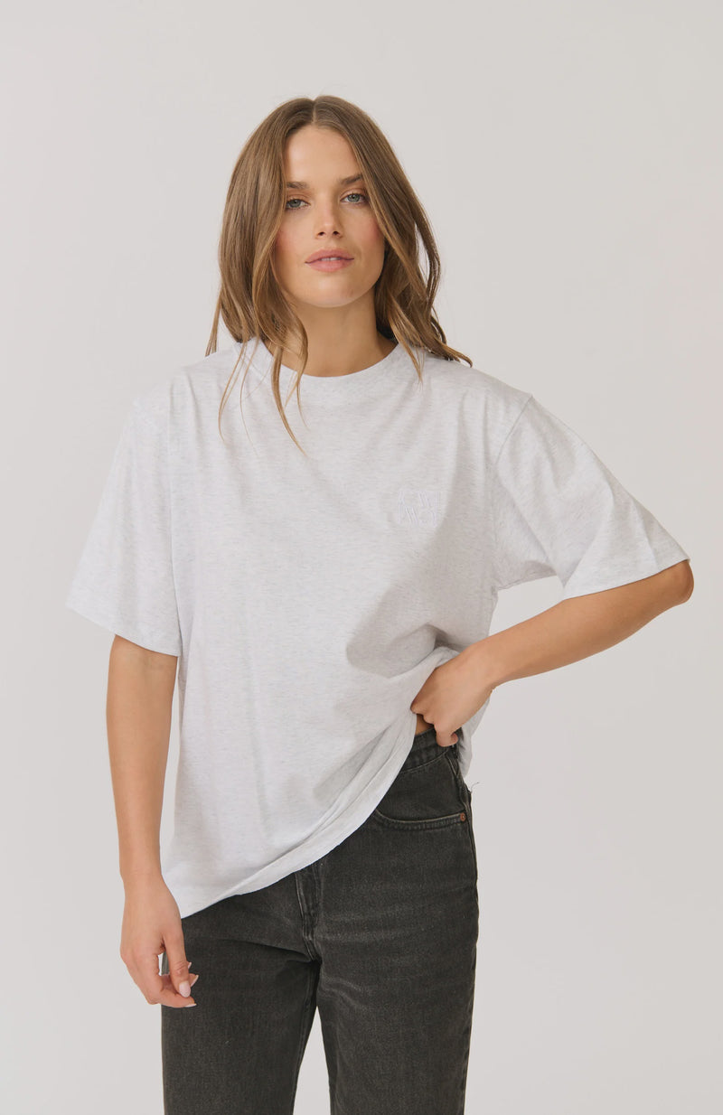 cartel & willow Sophie Tee - Grey Marle