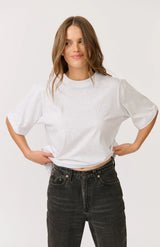 cartel & willow Sophie Tee - Grey Marle