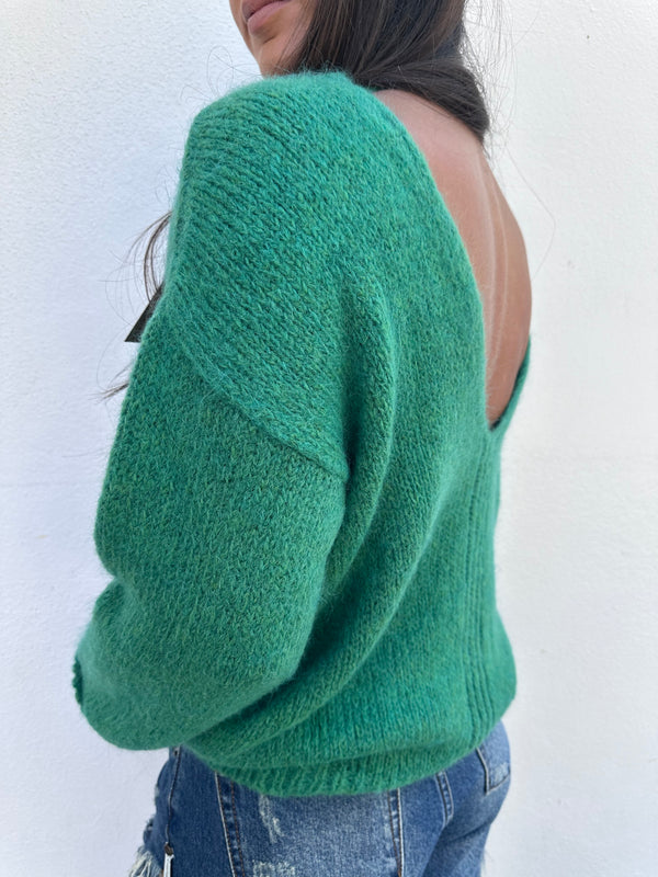 Rabens Saloner Danica Knit - Green