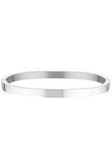 Porter Jewellery Dylan Bangle Silver - Plain