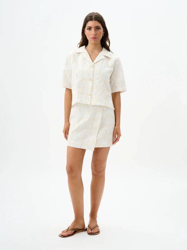 ROAME. Freya Shirt - Royal Palm