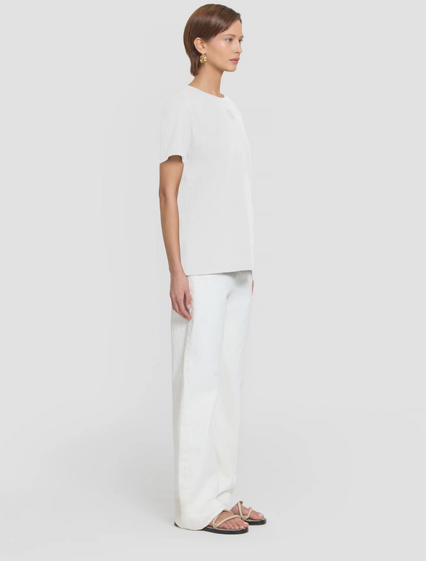 VIKTORIA & WOODS V&W Cut Out Tee - Ivory