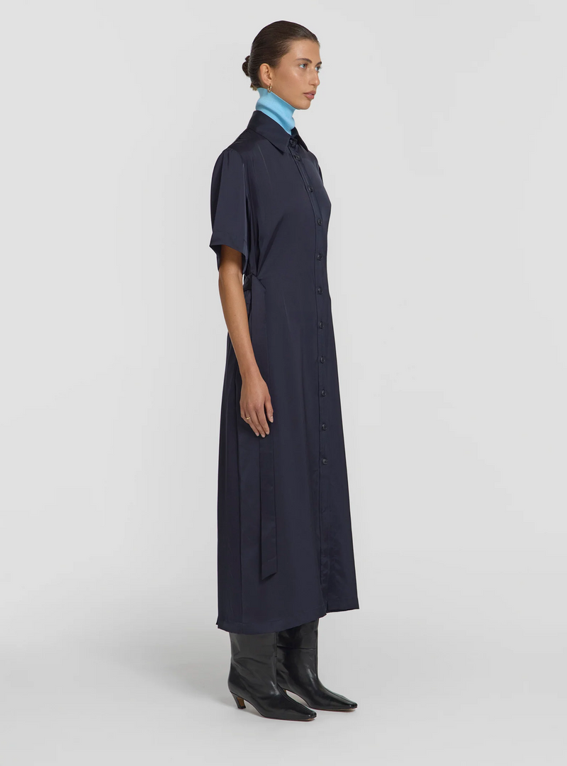 VIKTORIA & WOODS Audition Shirt Dress - Eclipse