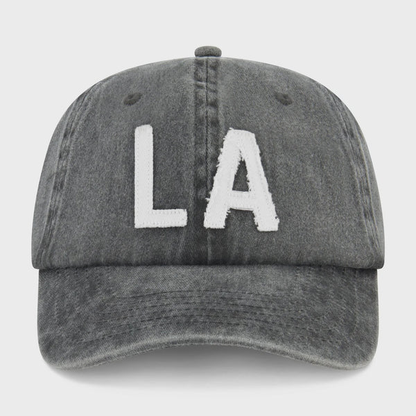 The Laundry Room LA Trucker Hat - Black Snow