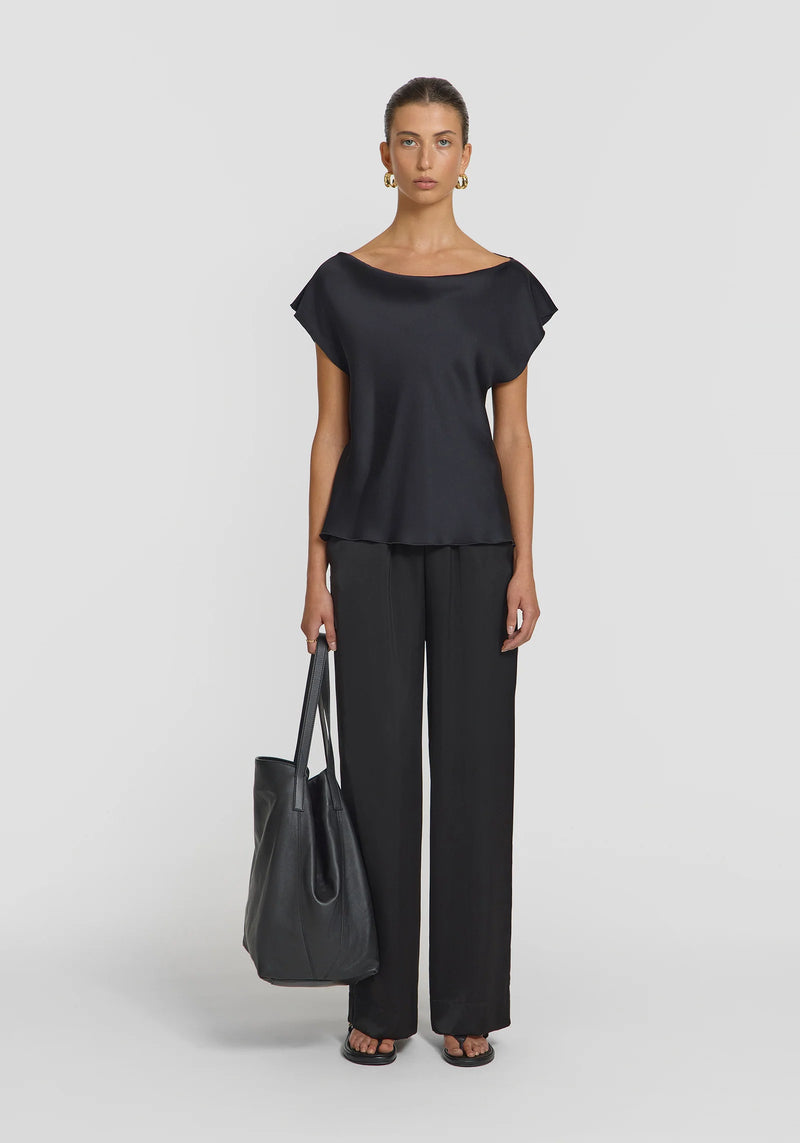 VIKTORIA & WOODS Lucille Top - Black