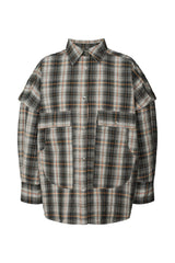 Rabens Saloner Sevara Jacket - Grey Check