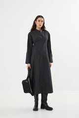 Rabens Saloner Lucienne Dress - Pirate Black