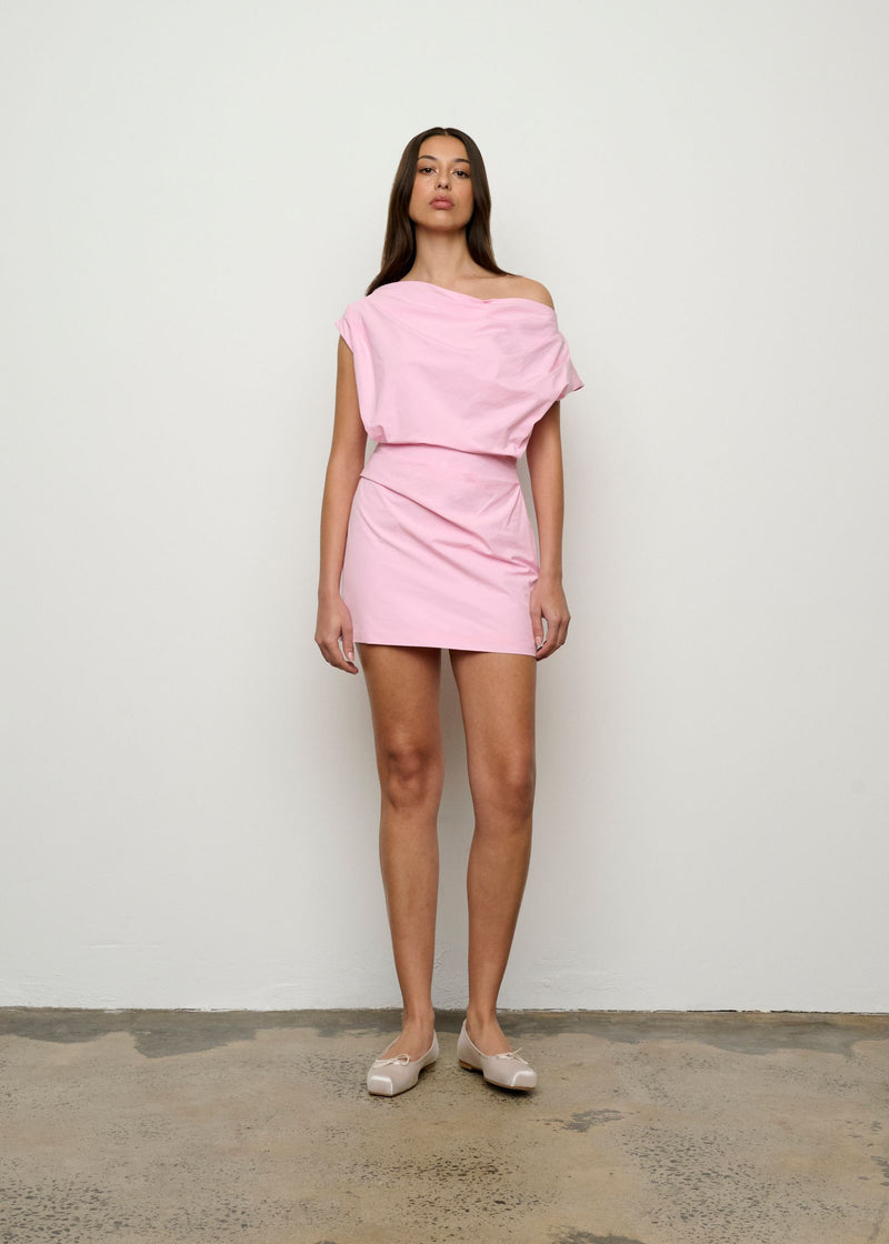 One of Others Pallas Mini Dress - Vivid Pink