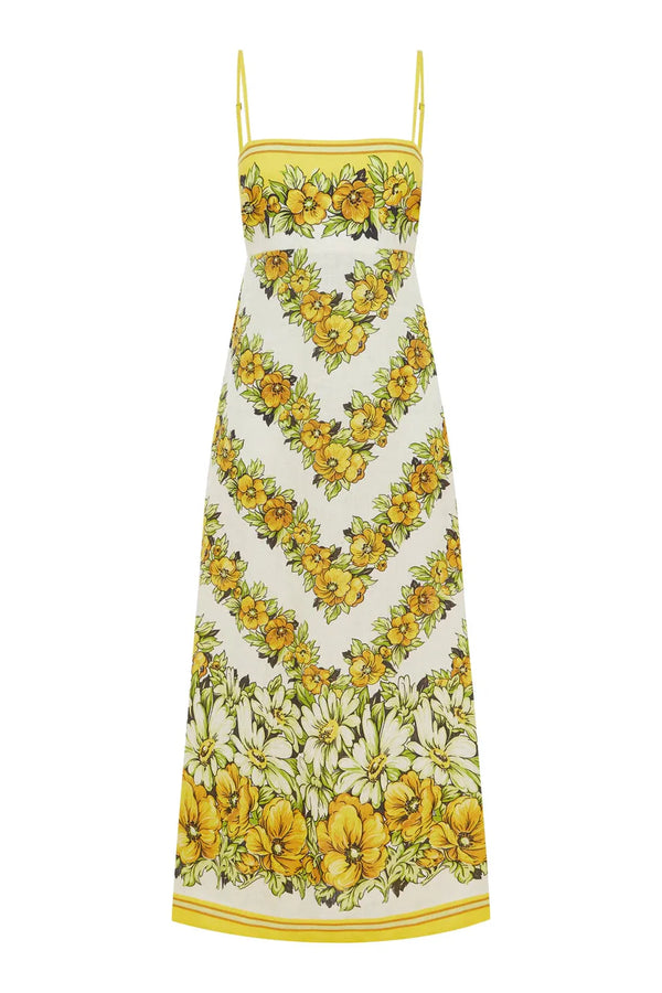 Buy the floral Gisela Day Dress from Alemais.