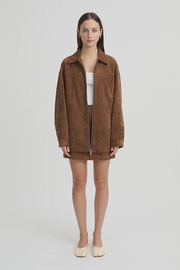 Blanca Fraser Jacket - Coffee