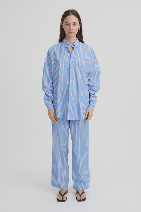 Blanca Nina Shirt - Blue Stripe