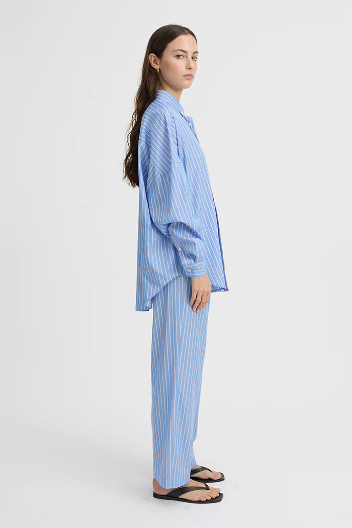 Blanca Nina Shirt - Blue Stripe