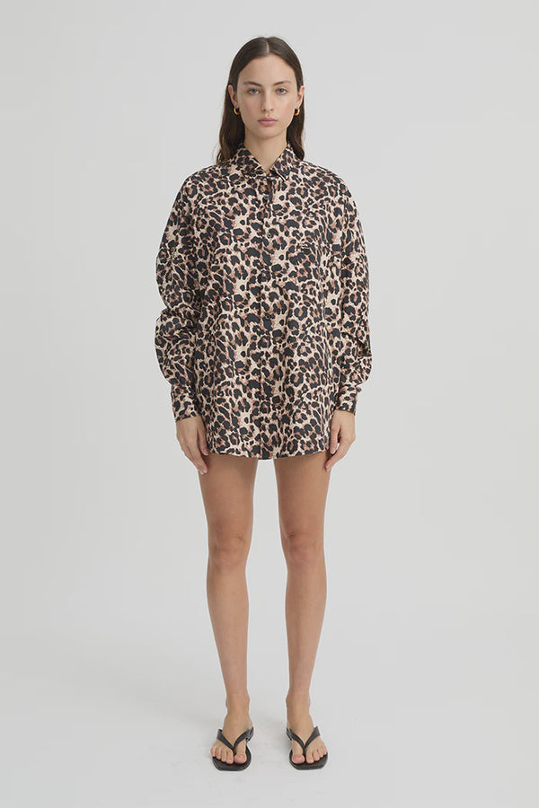 Blanca Rachel Shirt - Leopard