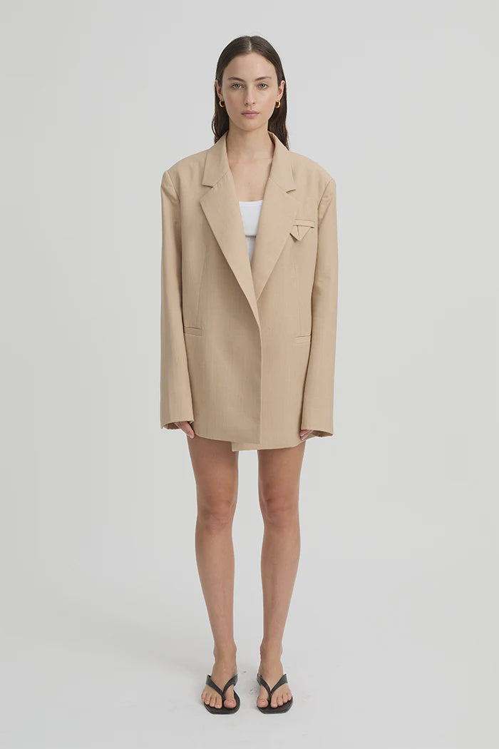 Blanca Samantha Blazer - Biscuit