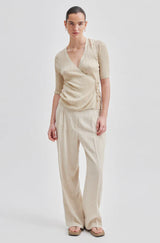 Second Female Linoraw Pant - Vintage Khaki