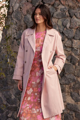 Zoe Kratzmann Source Coat - Shell Pink