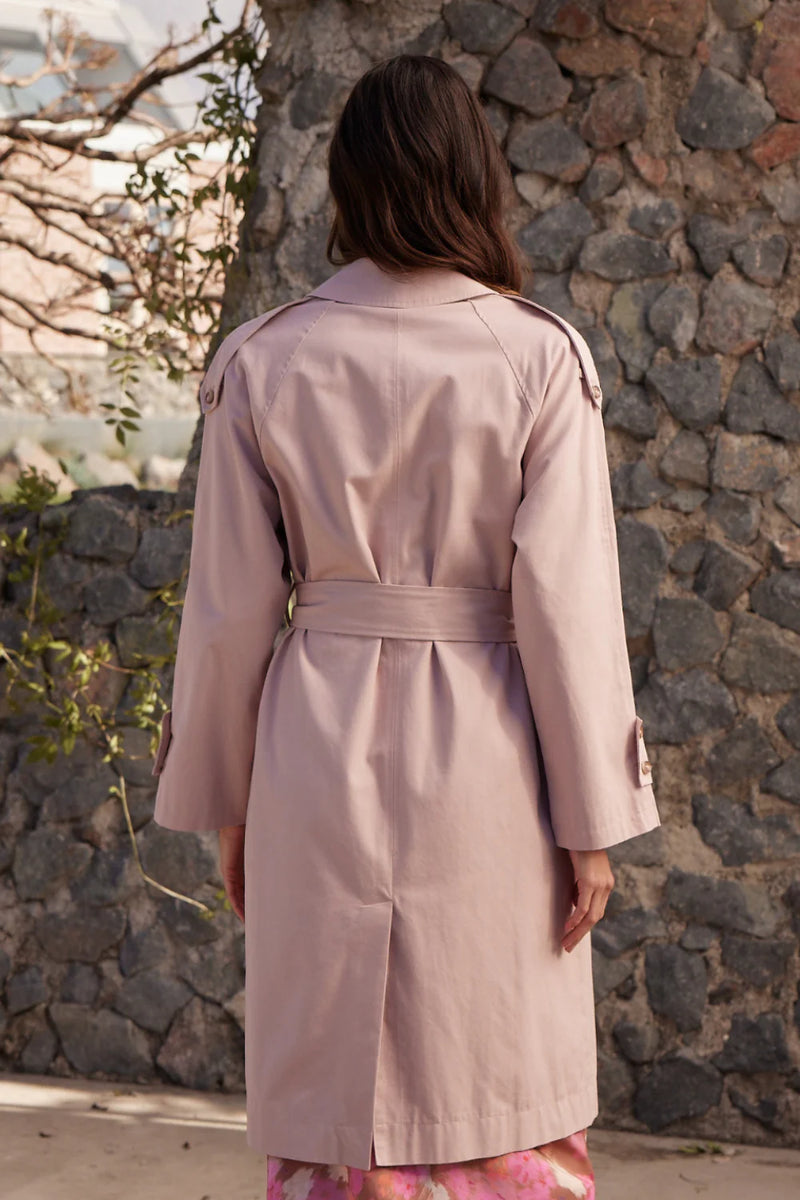 Zoe Kratzmann Source Coat - Shell Pink