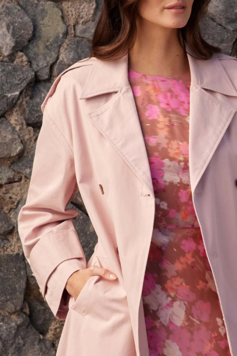 Zoe Kratzmann Source Coat - Shell Pink